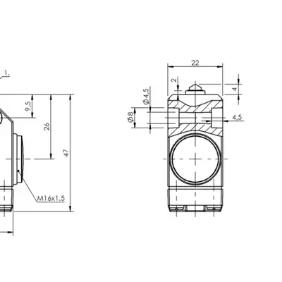 Одиночный выключатель Balluff BNS 813-100-E-49