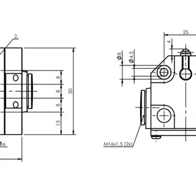 Блочный выключатель Balluff BNS 819-B04-K08-40-10