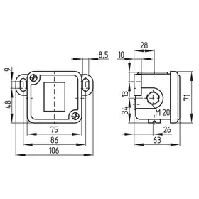 Kонцевой выключатель Schmersal TJ422-01Y