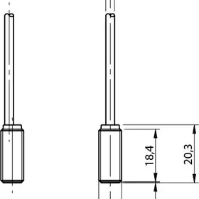 Индуктивный датчик DATASENSING AES/CP-1A