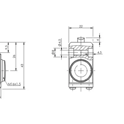 Одиночный выключатель Balluff BNS 813-100-D-39
