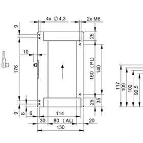 Щелевой датчик Balluff BOW A-1608-DS-C-S75
