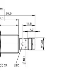 Индуктивный датчик Balluff BES M18MF-USC70B-S04G
