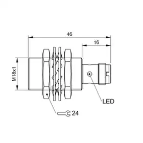 Индуктивный датчик Balluff BES M18ME-PSC12B-S04G