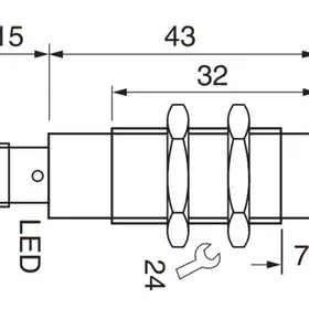 Индуктивный датчик EGE-Elektronik IGMU 108 GSP