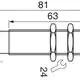 Индуктивный датчик EGE-Elektronik IGMT 008 GSP