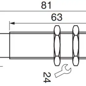 Индуктивный датчик EGE-Elektronik IGMT 008 GSP
