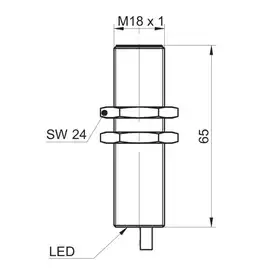 Индуктивный датчик Baumer IFRM 18N37A4/L