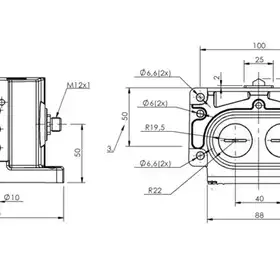 Блочный выключатель Balluff BNS 819-D03-D16-100-10-S80R