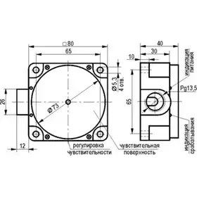Индуктивный датчик ТЕКО ISN IT7P5-31P-R50-LZ
