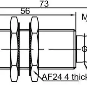 Индуктивный датчик расстояния LANBAO LR18XCF05LUM-E2