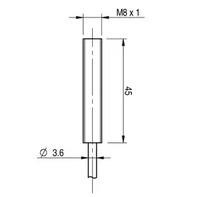 Индуктивный датчик расстояния DATASENSING AE1/D1-7A