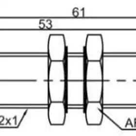 Индуктивный датчик расстояния LANBAO LR12XCN04LUM