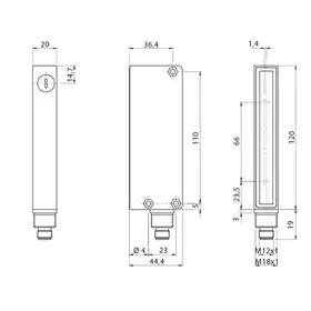 Световая завеса DATASENSING BX80A/4P-2H