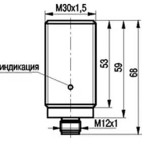 Индуктивный датчик ТЕКО ISN EC85P-312P-35G-LZS4