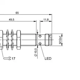 Индуктивный датчик Balluff BES M12MI-PSC40B-S04G