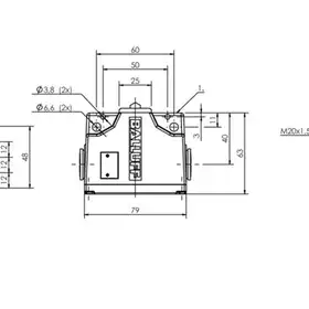 Блочный выключатель Balluff BNS 813-B03-E12-61-A-10-02
