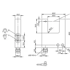 Щелевой датчик Balluff BGL 20A-005-S49