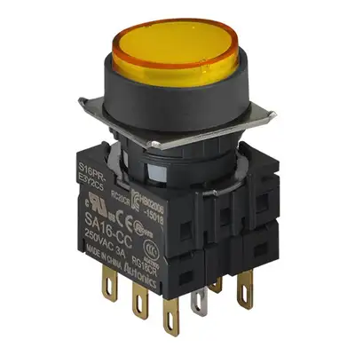 Кнопочный выключатель Autonics S16PR-E4Y2C24