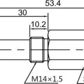 Индуктивный датчик LANBAO LR14XBF15DPCB
