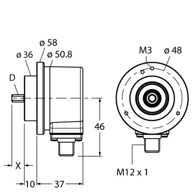 Энкодер TURCK RI-10S10C-2B1024-H1181