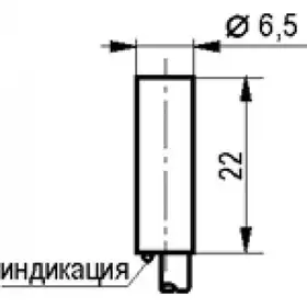 Индуктивный датчик ТЕКО ISB DS0B-32P-1,5-L