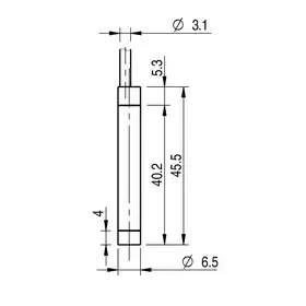 Индуктивный датчик DATASENSING AH1/AP-2A