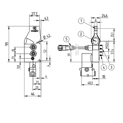 Оптический датчик Wenglor OPT1503