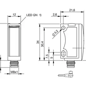 Оптический датчик Balluff BOS 6K-XT-LS10-S49
