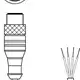 Разъем с кабелем Leuze Electronic KS U-M12-4A-V1-050