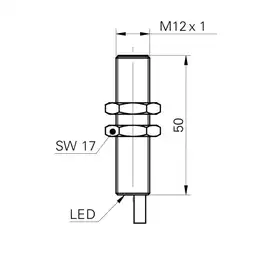 Индуктивный датчик Baumer IFRM 12N3704/L
