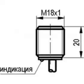 Индуктивный датчик ТЕКО ISB BS4A-32P-8-L