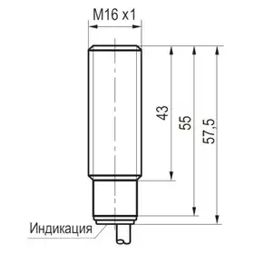 Индуктивный датчик ТЕКО ISB A3B-31P-3,5-LZ-C-V