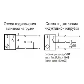 Индуктивный датчик ТЕКО ISB AT4S-31P-5-LE