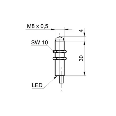 Прецизионный механический переключатель Baumer MY-COM L75P80/L