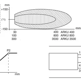 Ультразвуковой датчик EGE-Elektronik ARKU 800 GI