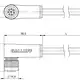 Разъем с кабелем Balluff BCC M428-0000-1A-046-PS8825-020-C019