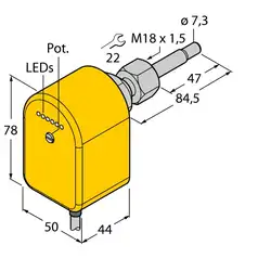 Датчик потока TURCK FCST-A4P-VRX/115VAC
