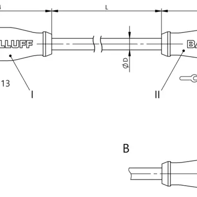 Соединительный кабель Balluff BCC M415-M424-3A-304-EX44T2-020