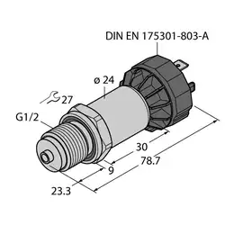 Датчик давления TURCK PT40R-2008-U1-DA91