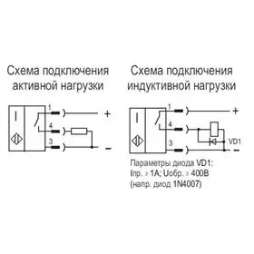 Индуктивный датчик ТЕКО ISB DC102A-31P-25-LZS4