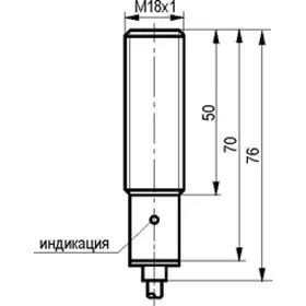 Индуктивный датчик ТЕКО ISBt A41A8-31N-5-LZ-C-V-P