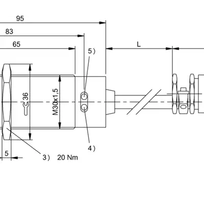 RFID головка чтения/записи Balluff BIS C-353-E-PU-05