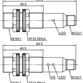 Оптический датчик LANBAO PR18S-BC10ATO-E2