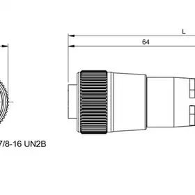 Разъем с кабелем Balluff BCC A396-0000-10-131-VX46W6-150