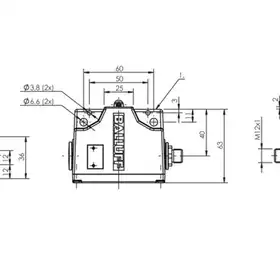 Блочный выключатель Balluff BNS 819-B02-R12-61-12-10-S80L