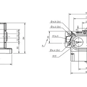 Блочный выключатель Balluff BNS 813-D04-R12-62-20-01-FD