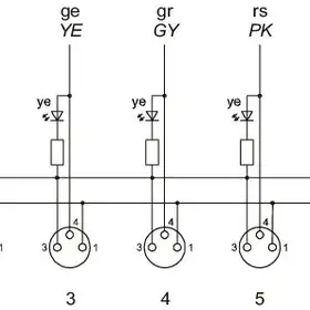 Распределительная коробка для датчиков Wenglor ZAA08R602
