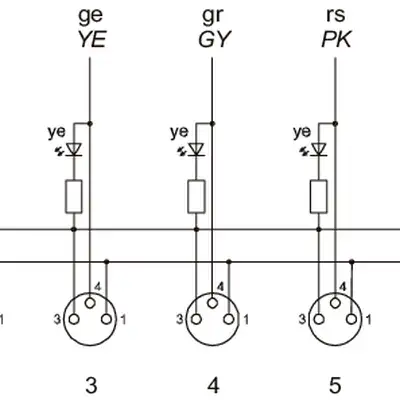 Распределительная коробка для датчиков Wenglor ZAA08R602