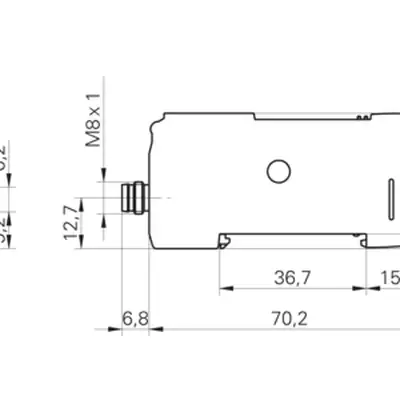 Усилитель для оптоволоконных датчиков Baumer FVDK 10N66Z0/S35A